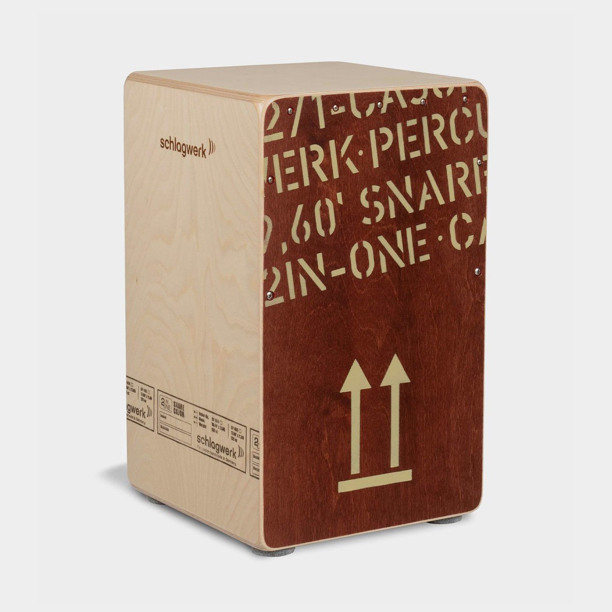 Schlagwerk CP404RED Cajon 2inOne Red - Size L