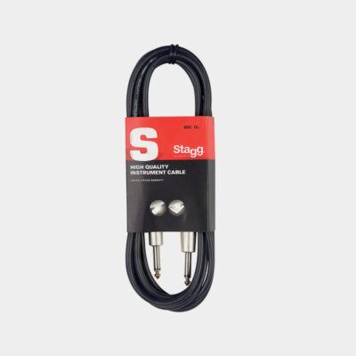 Stagg S-Series Instrument Cable with Deluxe Connectors